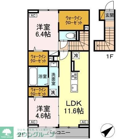 ベルクの物件間取画像
